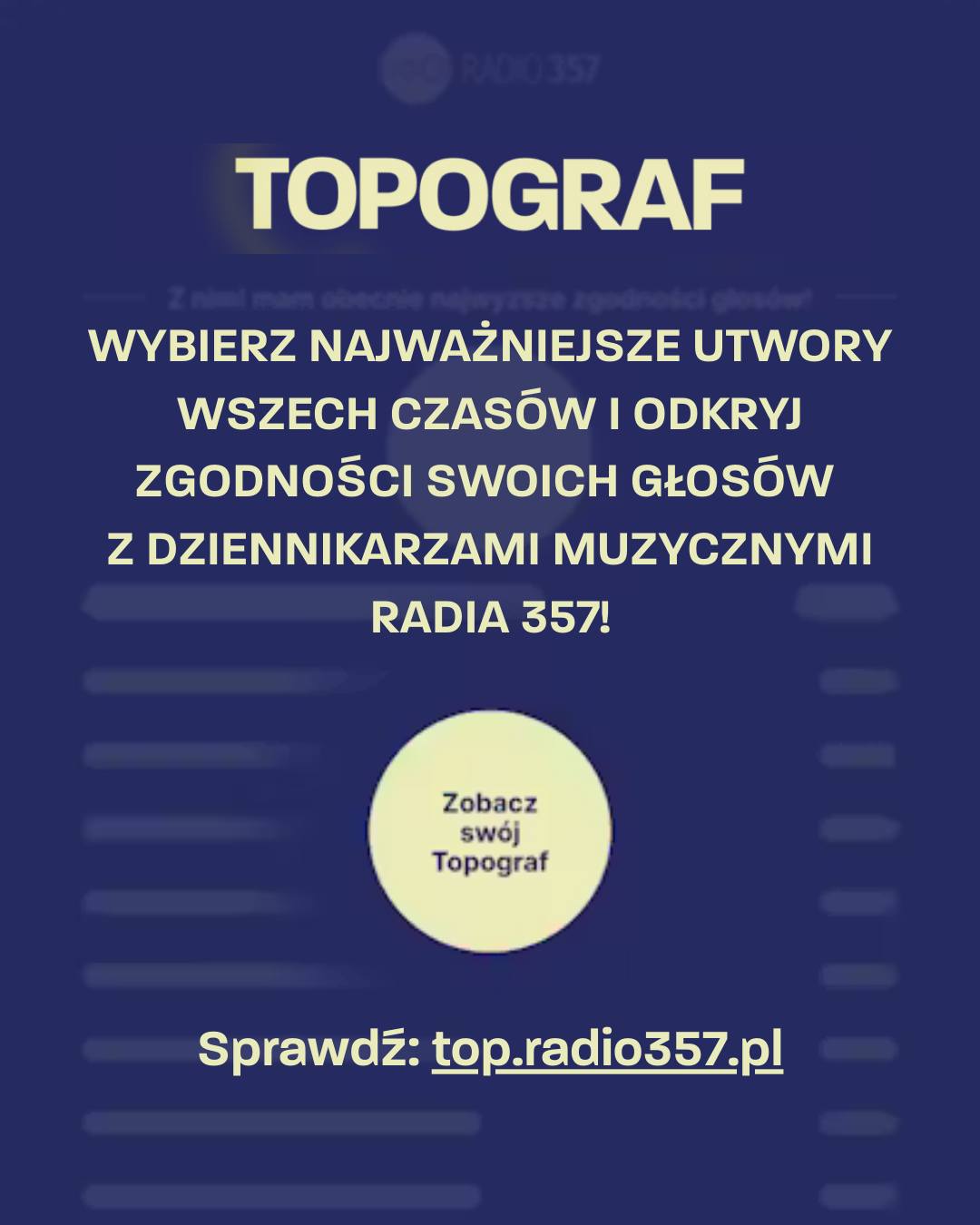 Zagłosuj na Top i sprawdź, kto głosował tak jak Ty!