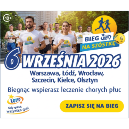 Bieg LOTTO na Szóstkę połączy Polskę
