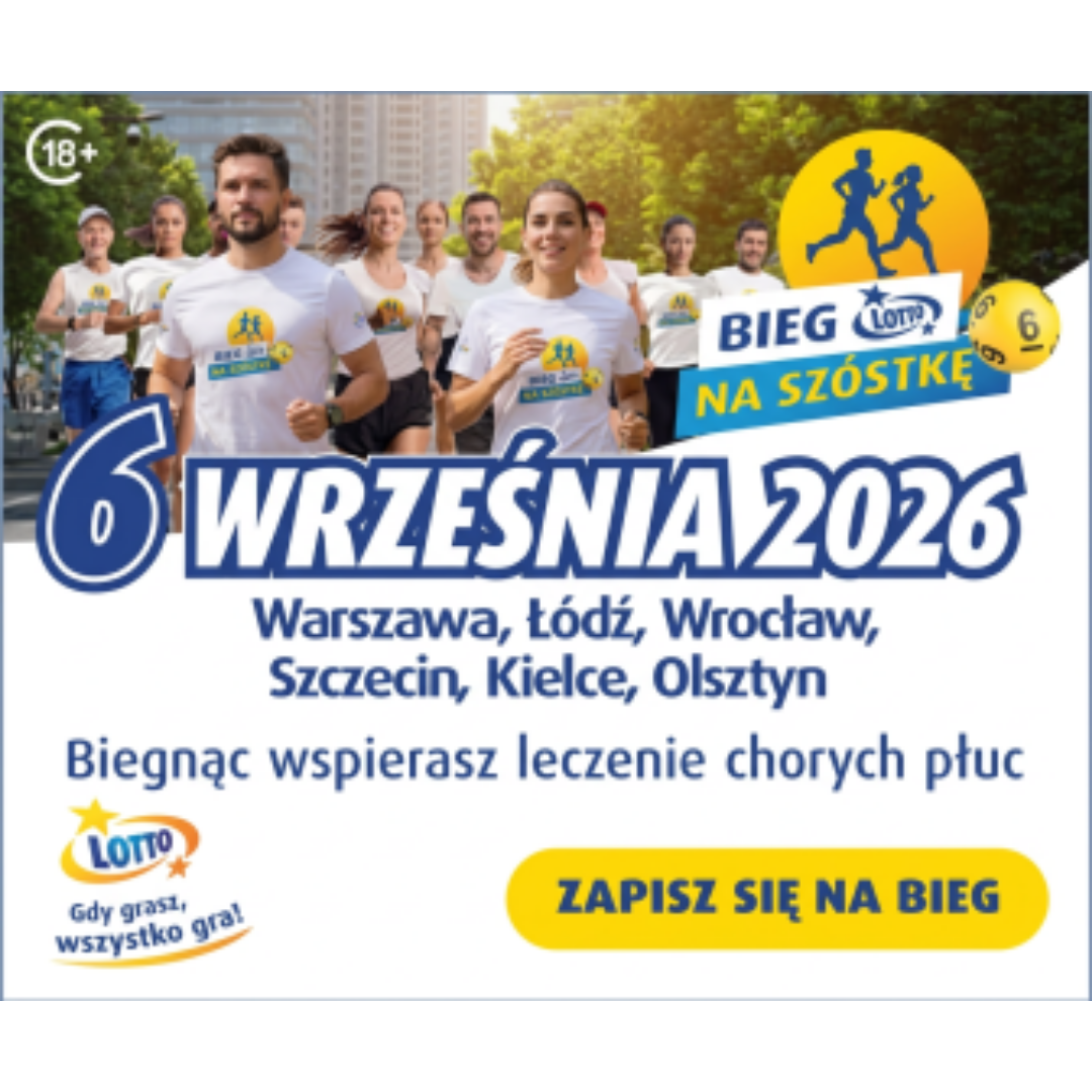 Bieg LOTTO na Szóstkę połączy Polskę