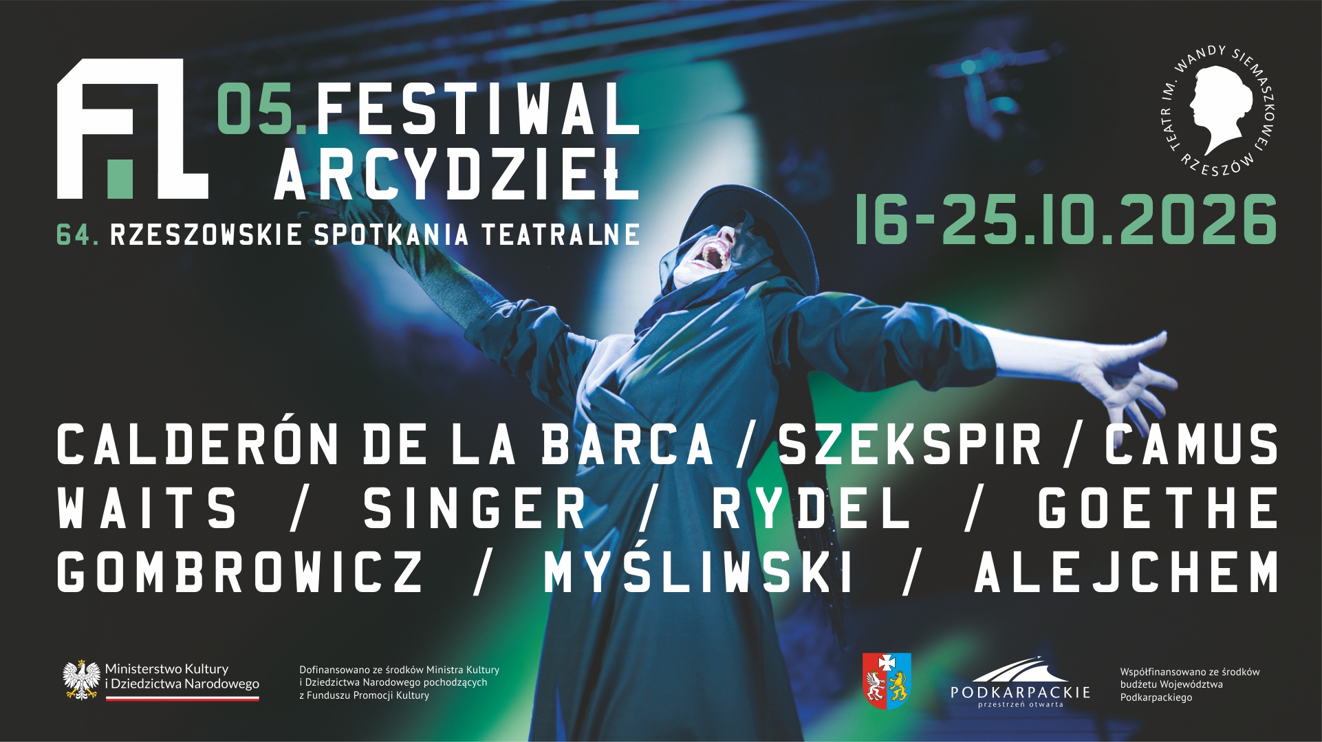 64. Rzeszowskie Spotkania Teatralne – 05. Festiwal Arcydzieł w Rzeszowie