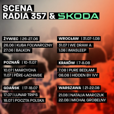 Line-up Sceny Radia 357