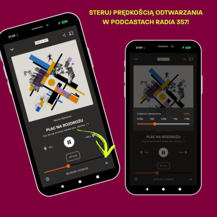 Steruj prędkością podcastów